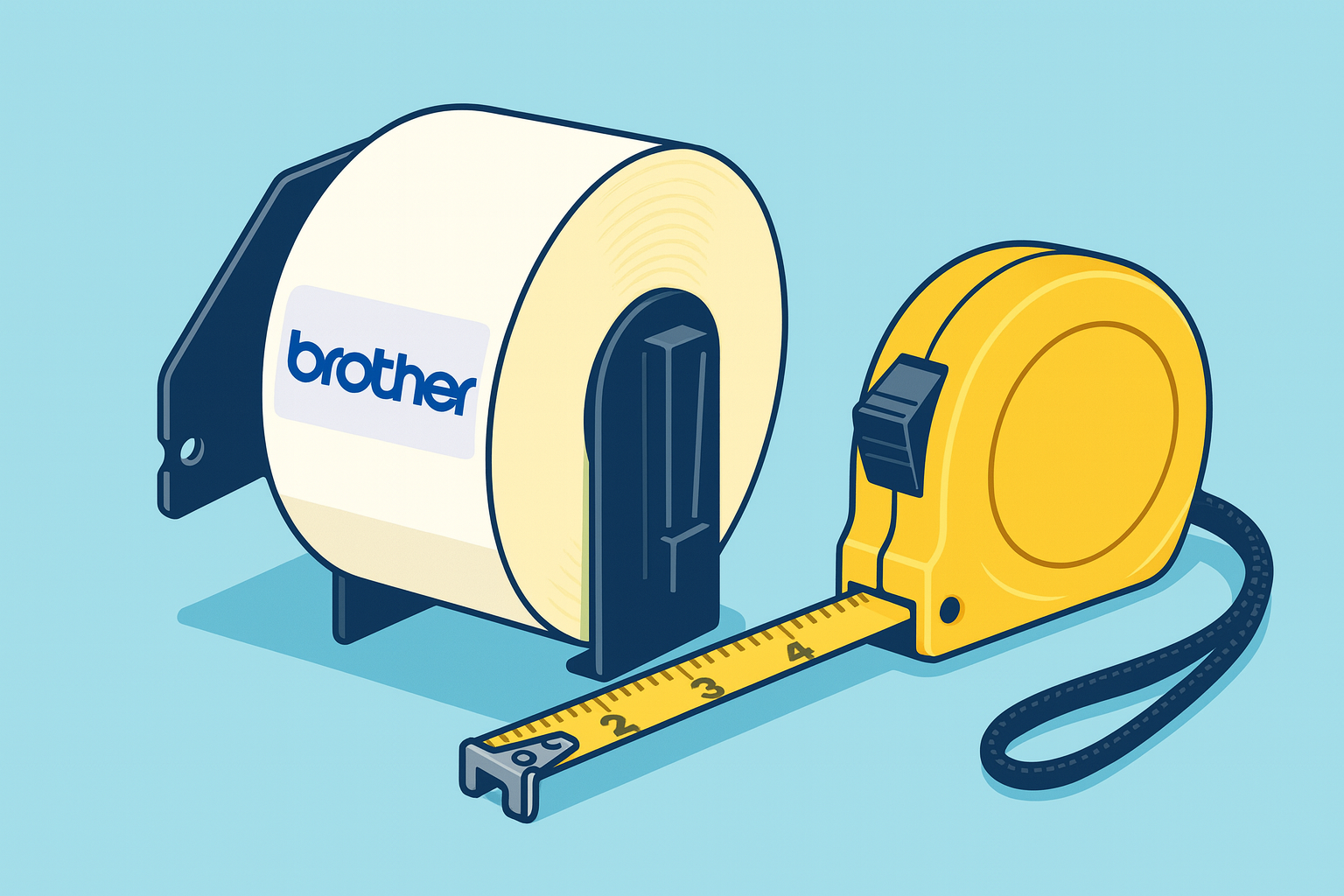 Tabla de tamaños Brother DK: resumen completo