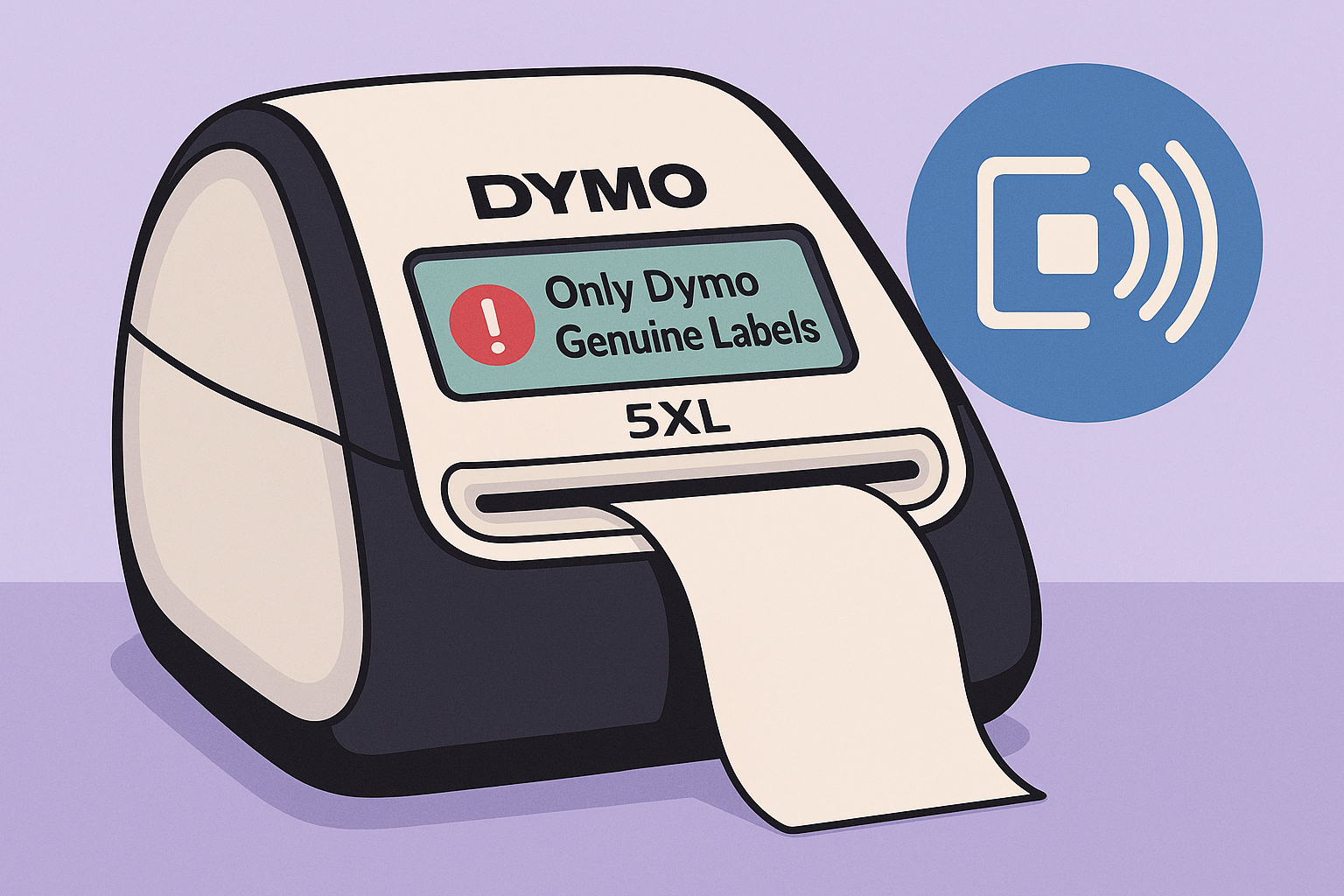 Error Dymo 550 / 5XL “Only Dymo Genuine Labels” – Solución