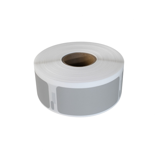 Etiquetas compatibles Dymo 11352, color plata, 25 x 54 mm, 500 etiquetas.