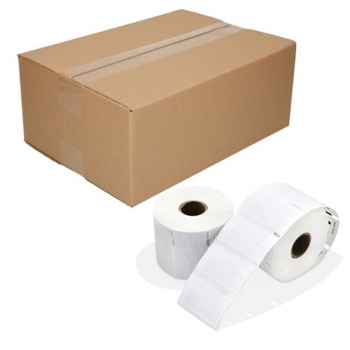 10 rollos de etiquetas para joyería compatibles con Dymo 11351, 1500 etiquetas.