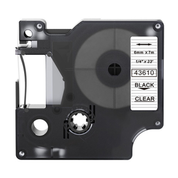 Cinta de carta compatible con Dymo 43610