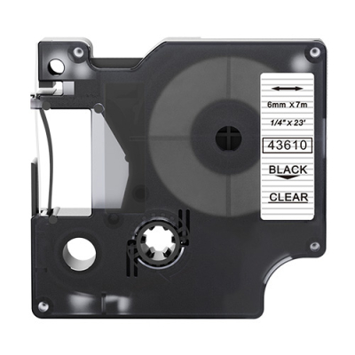 Cinta de carta compatible con Dymo 43610