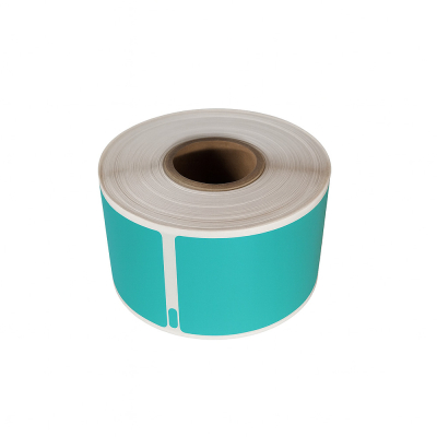 Etiquetas compatibles Dymo 99012 verdes