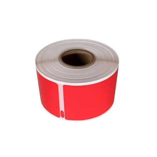 Etiquetas compatibles Dymo 99012 rojas, 36 x 89 mm, 260 etiquetas