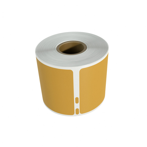 Etiquetas compatibles con Dymo 99014, 101 x 54 mm, 220 etiquetas, oro