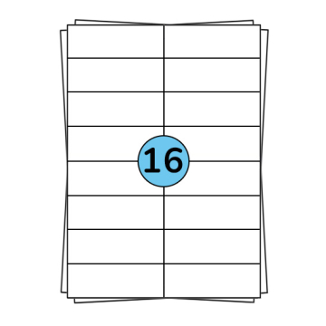 Hojas de pegatinas A4