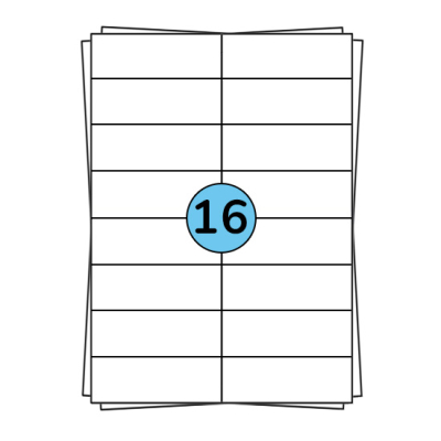 Hojas de pegatinas A4