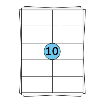 Hojas de pegatinas A4