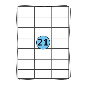 Hojas de pegatinas A4