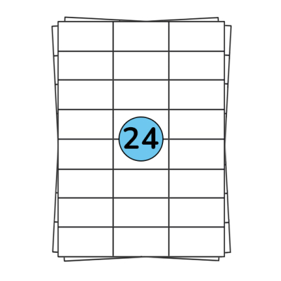 Hojas de pegatinas A4