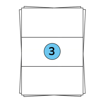 Hojas de pegatinas A4