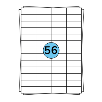 Hojas de pegatinas A4