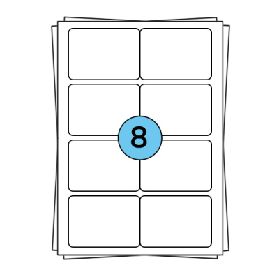 Hojas de pegatinas A4