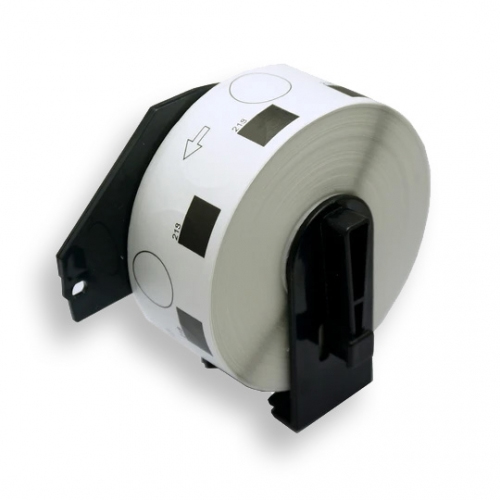 Etiquetas compatibles con Brother DK-11219, Ø 12 mm, 1200 etiquetas