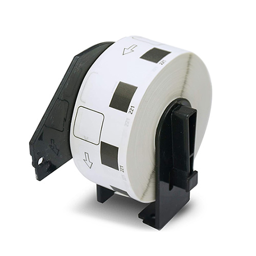 Etiquetas compatibles con Brother DK-11221, 23 x 23 mm, 1000 etiquetas