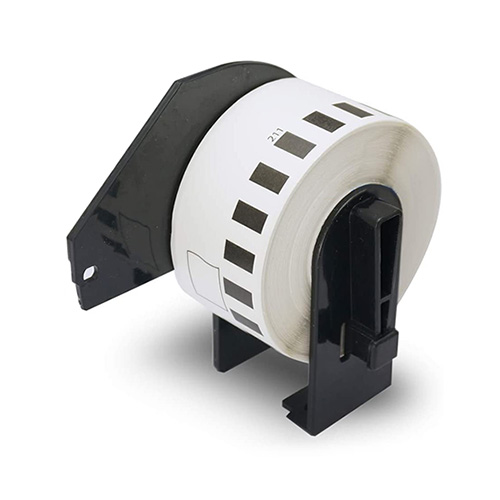 Etiquetas compatibles con Brother DK-22211, 29 mm x 15,24 m