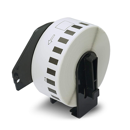 Etiquetas compatibles con Brother DK-22214, 12 mm x 30,48 m