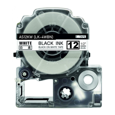 Cinta de papel compatible Epson LK-4WBN
