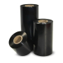 Cinta de cera compatible con Zebra 02300BK11045 - 110 mm x 450 m