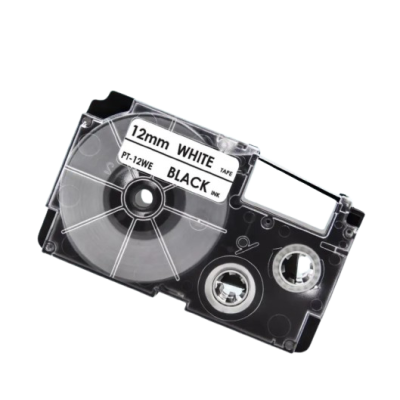 Cinta de letras compatible con Casio XR-12WE